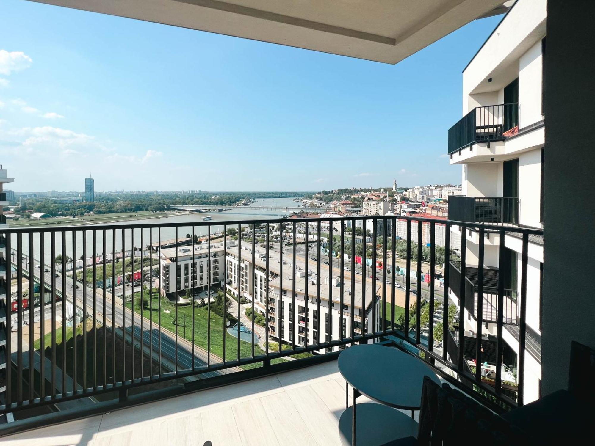 Belgrade Waterfront - Beograd Na Vodi - Metropolitan Luxury Apartments 外观 照片