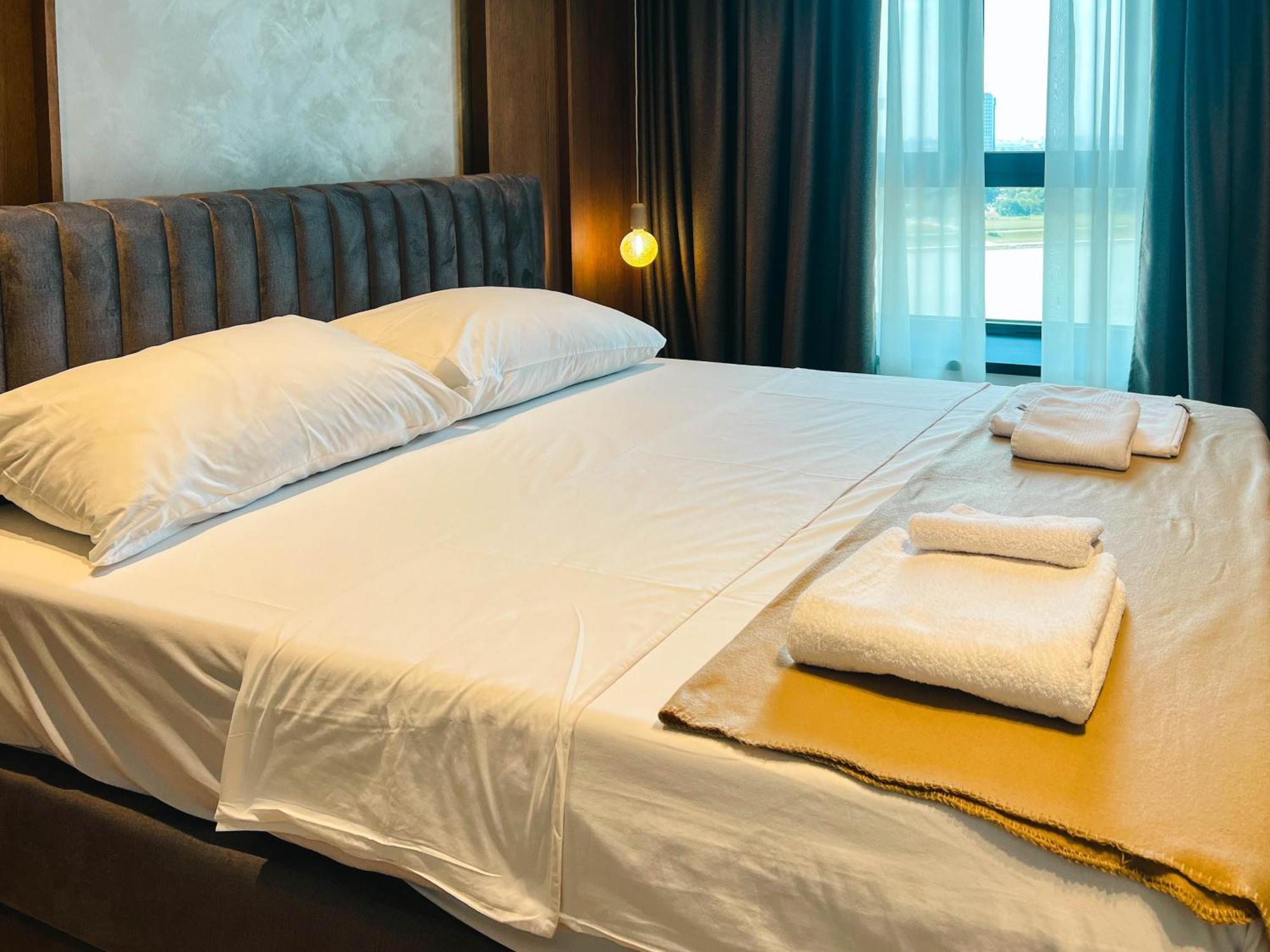 Belgrade Waterfront - Beograd Na Vodi - Metropolitan Luxury Apartments 外观 照片