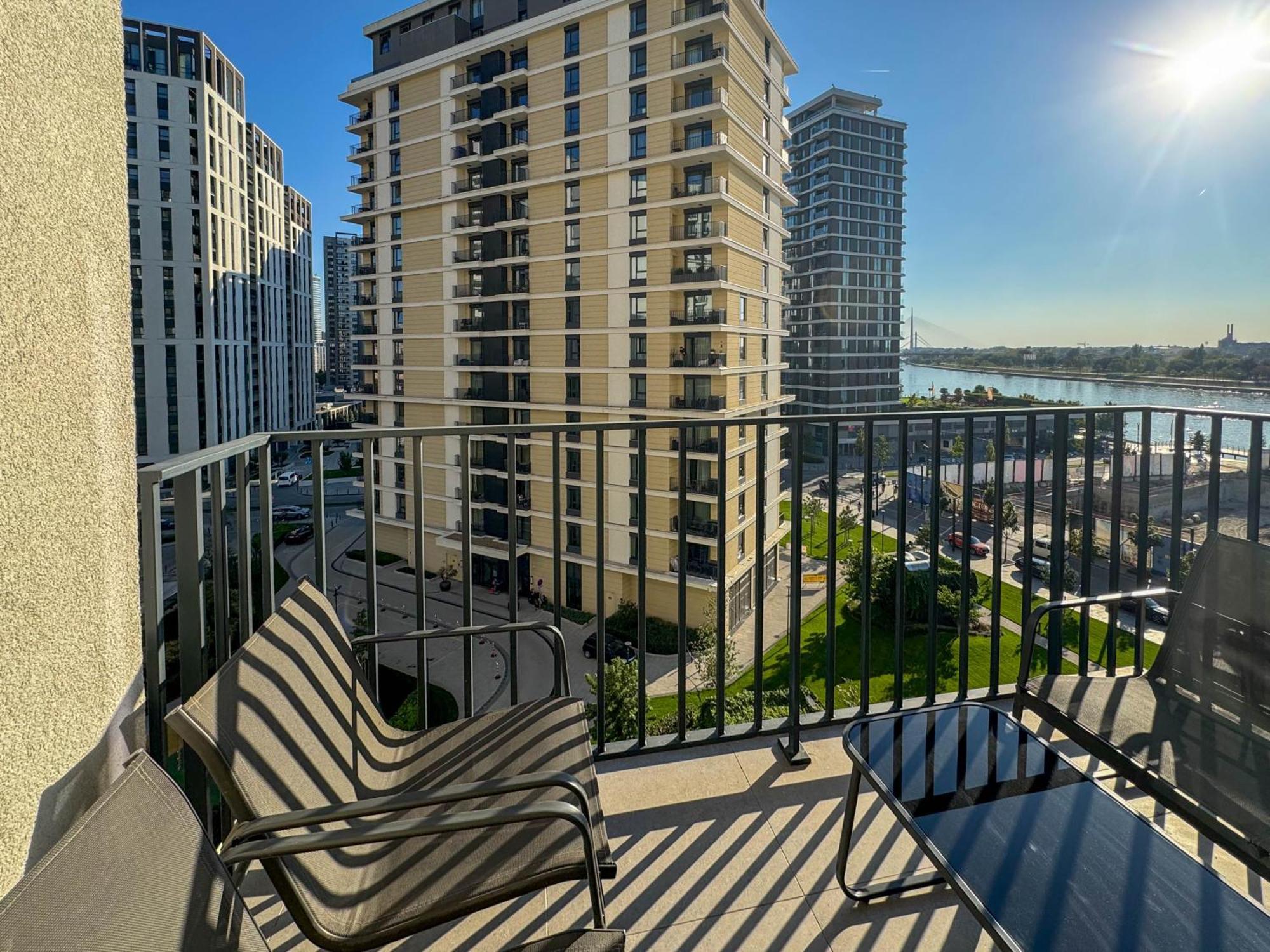 Belgrade Waterfront - Beograd Na Vodi - Metropolitan Luxury Apartments 外观 照片
